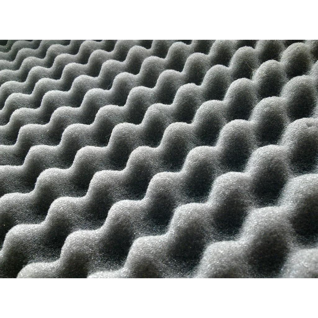 schiuma acustica in poliuretano 200x100cm 30mm ondulata megamix.sk