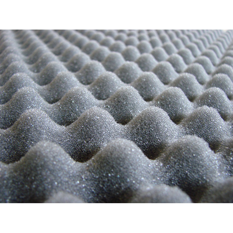 schiuma acustica in poliuretano 200x100cm 30mm ondulata megamix.sk