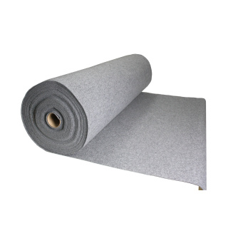 Sivý filc 3 mm 400 g/m² 150×50cm mäkký soft