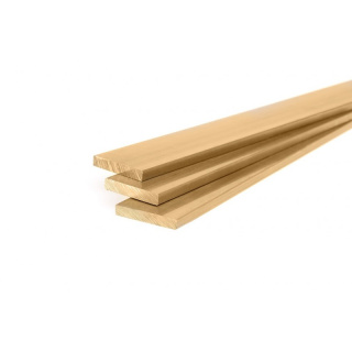 Sárgaréz lapos rúd 80x10 mm