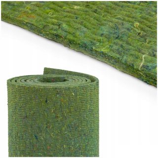 Hangszigetelő filc matrac ragasztó nélkül 10mm 100x100cm zöld