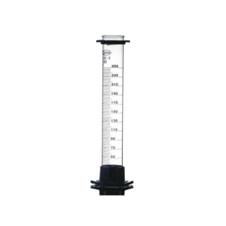Odmerný valec sklenený 250 ml, trieda B, PP pätka - Glassco