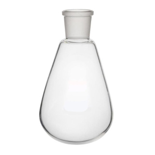 Banka hruškovitá 100 ml, zábrus 24/29, borosilikátové sklo BORO 3.3