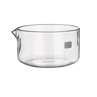 Kryštalizačná miska s výlevkou 40 ml, 50x30 mm, borosilikátové sklo BORO 3.3