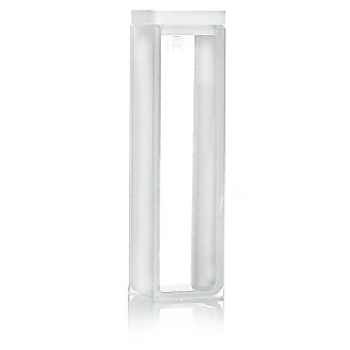 Kvarcüveg cúvett IR, optikai út 10 mm, 45×12,5×12,5 mm – spektrofotométerhez
