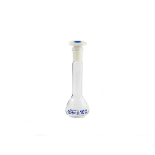 Odmerná banka 5 ml, zábrus 10/19, trieda B, borosilikátové sklo