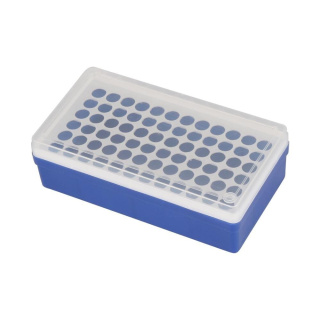 Box PP na skúmavky 0,5 ml, 72 miest, alfanumerické značenie - stohovateľný