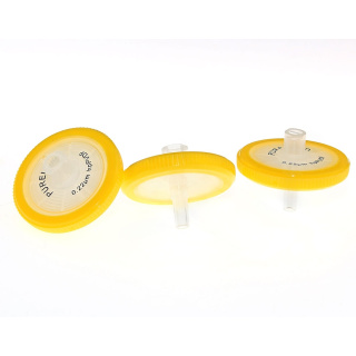 Striekačkový filter PVDF hydrofilný 13 mm, 0,45 µm