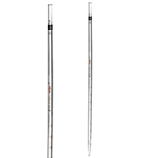 Mehrkanal-Pipette, 2 ml, Klasse B, braune Skala, "0" oben