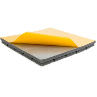 Panneau acoustique autocollant gris CUBE 50x50 cm épaisseur 5 cm