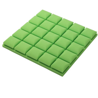 Akustikplatte hellgrün WÜRFEL 50×50 cm Dicke 5 cm