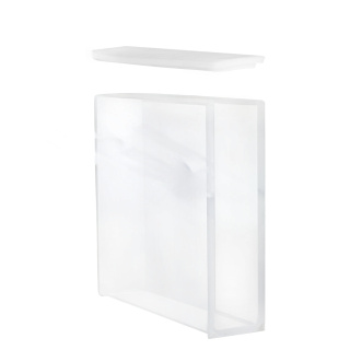 Cuvetta in vetro di quarzo ES, percorso ottico 50 mm, 45×12,5×52,5 mm, tappo in PTFE – UV-VIS/NIR 190–2500 nm