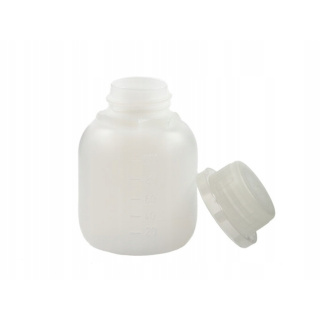 Falsche 100ml HDPE und Verschluss mit transparentem Verschluss