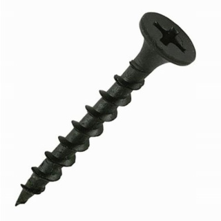 Fosfátované čierne skrutky do dreva 3,5x55 - 1kg