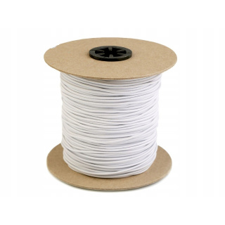 Elastico rotondo per cucire Ø3mm 10m elastico bianco rotondo per indumenti