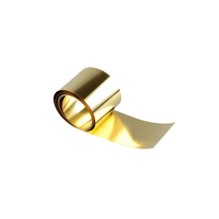 Sárgaréz szalag 1000x300x0,1mm