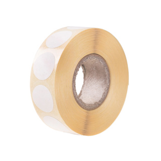 15mm weiße Aufkleber für Zielscheiben, 1000 Stück