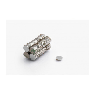Magnete al neodimio con adesivo 3M MW 10x1 N38