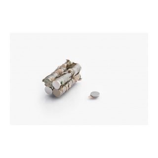 Magnete al neodimio con adesivo 3M MW 8x2 N38