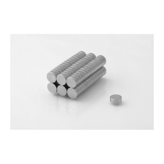 Neodímium mágnes 10db henger MW 8x3 N38