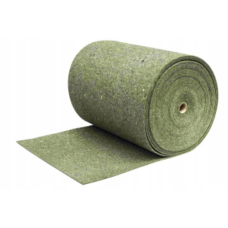 Filz-Schalldämmmatte porös ohne Klebstoff 10mm 100x100cm grün