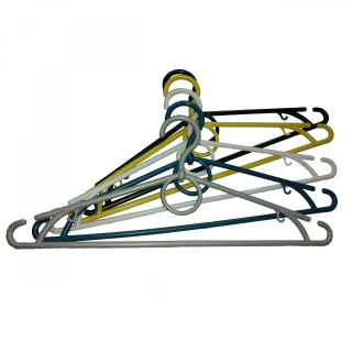 Ganci appendiabiti girevoli per vestiti 50 pezzi 40x17cm