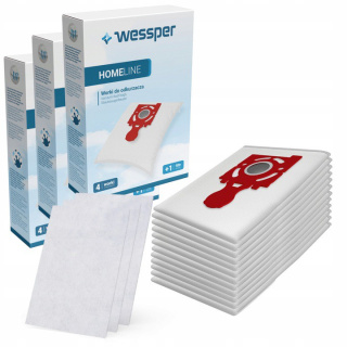 Pungi pentru aspirator 12 bucăți Zelmer Jupiter ZVCA300B