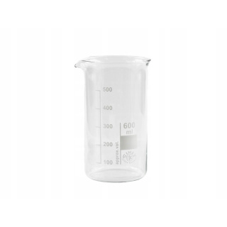 Beuta di vetro 600ml 80x150mm alta