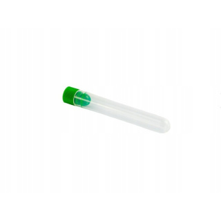 PP cső 16x65mm zöld kupakkal 50db