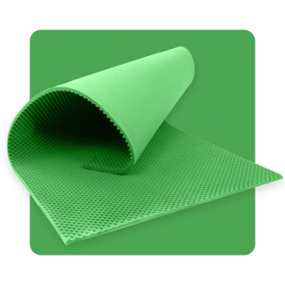 Pannello acustico schiuma ONDE 200×100 cm 2 cm verde scuro
