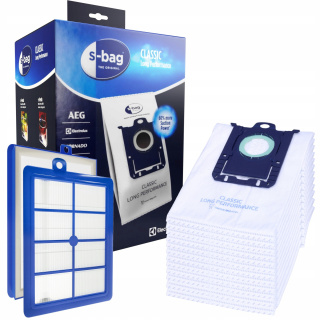 Sac pentru aspirator sintetic S-BAG 12 buc + filtru
