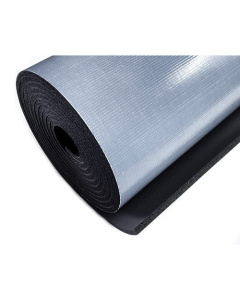 Mousse isolante autocollante, caoutchouc étanche 9mm 25x100cm ISOLMAT M09S