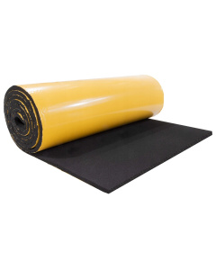 Mousse insonorisante 10mm 25x100cm autocollante absorbante et pare-feu KO10s