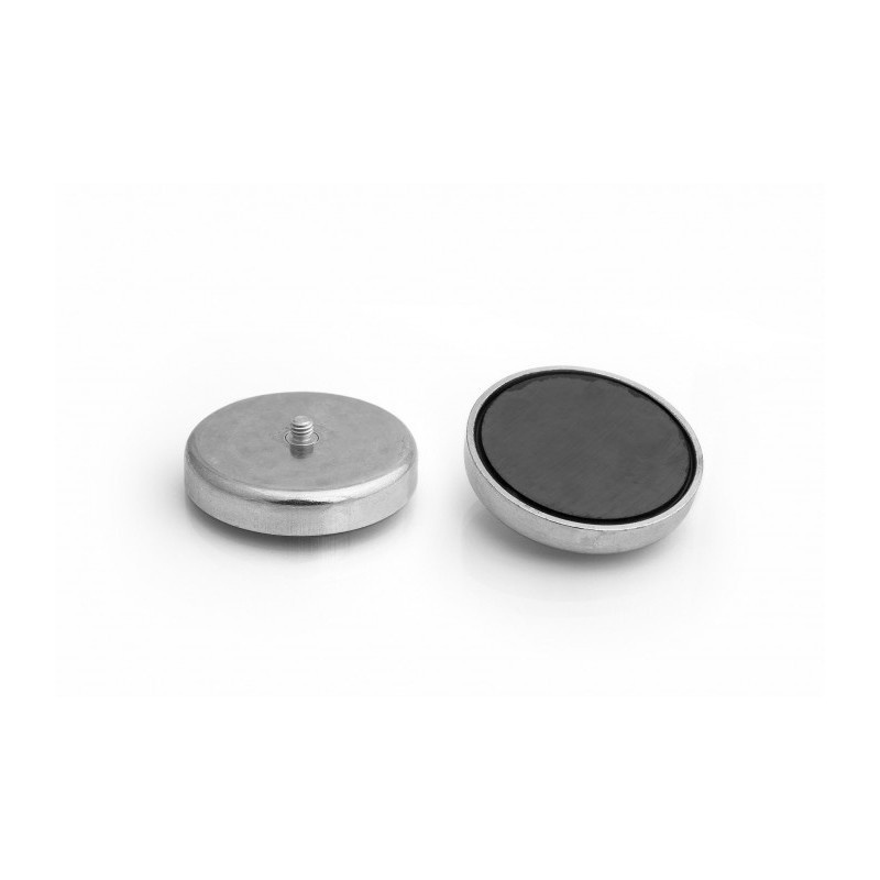 supporto magnetico in ferrite UM 57x10,5xM6 esterno x 15,5 megamix.sk