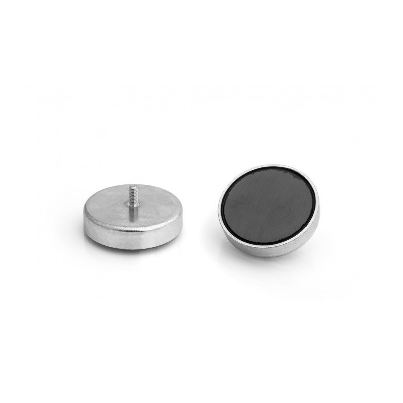 supporto magnetico in ferrite UM 63x14xM6 esterno x 27 megamix.sk