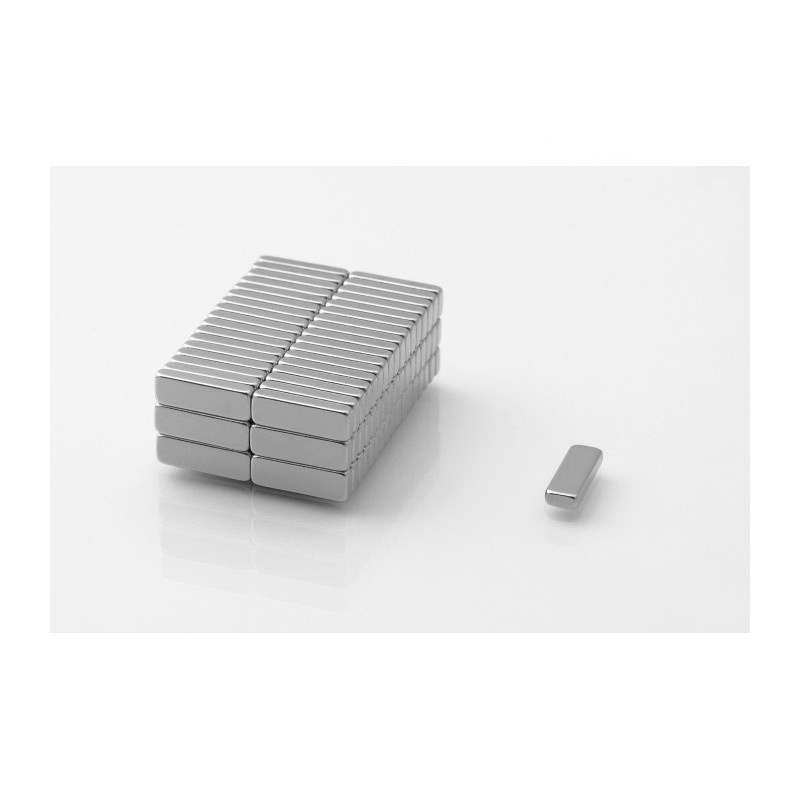 magnete al neodimio piatto MPL 12x4x2 N38 megamix.sk