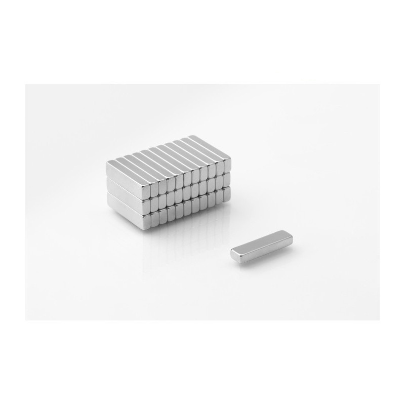 magnete piatto al neodimio MPL 20x5x2 N38 megamix.sk