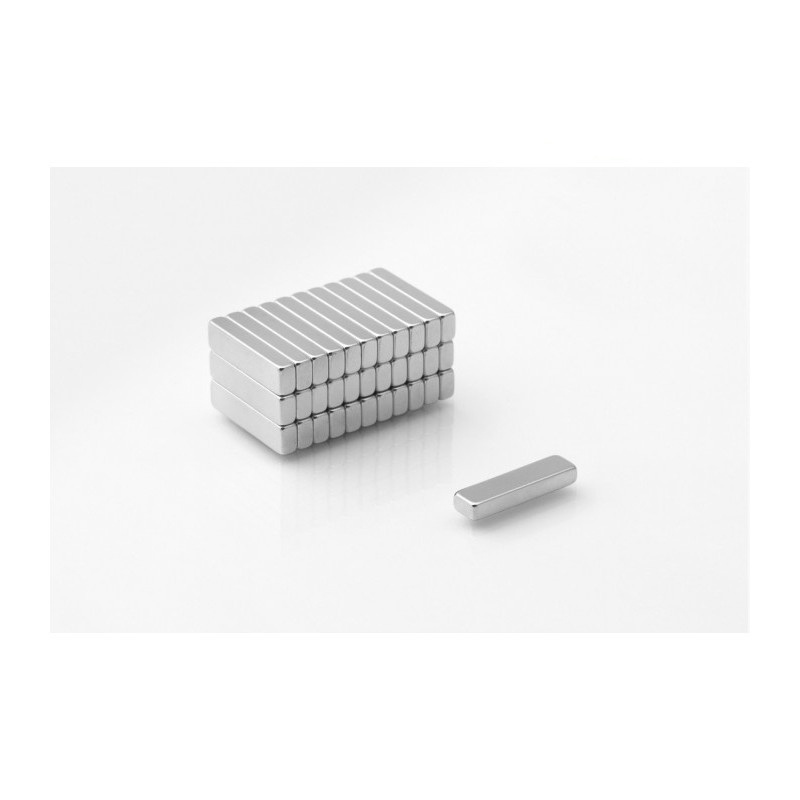 magnete al neodimio piatto MPL 25x6x2 N38 megamix.sk
