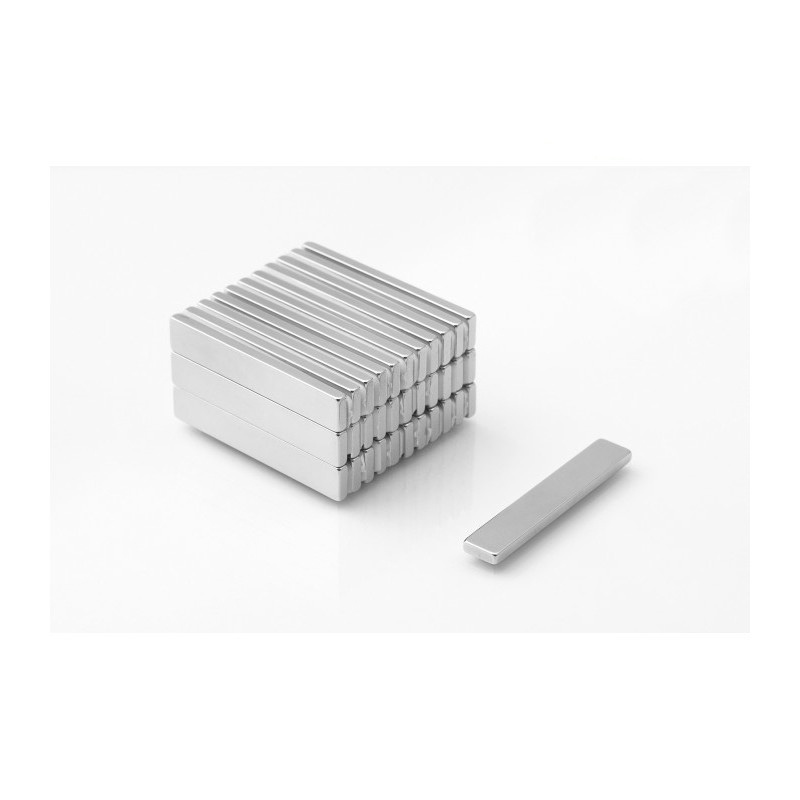 magnete piatto al neodimio MPL 40x7x3 N38 megamix.sk