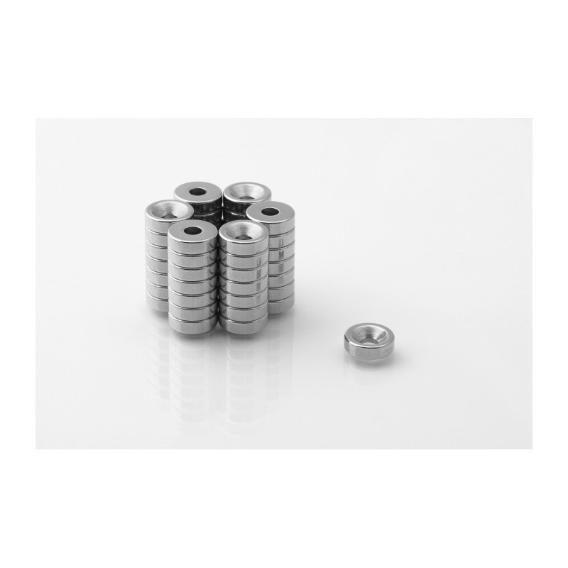 magnete in neodimio sotto vite MP 10x(7x3,5)x3 N38 megamix.sk