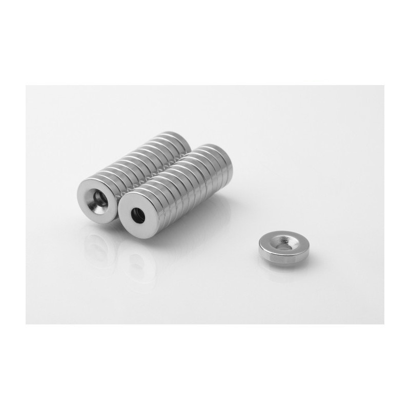 magnete al neodimio sotto vite MP 14x(8x4)x5 N38 megamix.sk