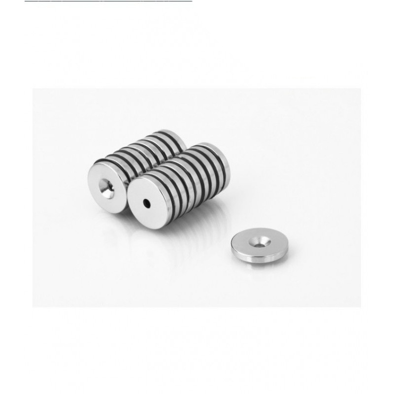 magnete al neodimio sotto vite MP 20X(8X4)X3 N38 megamix.sk