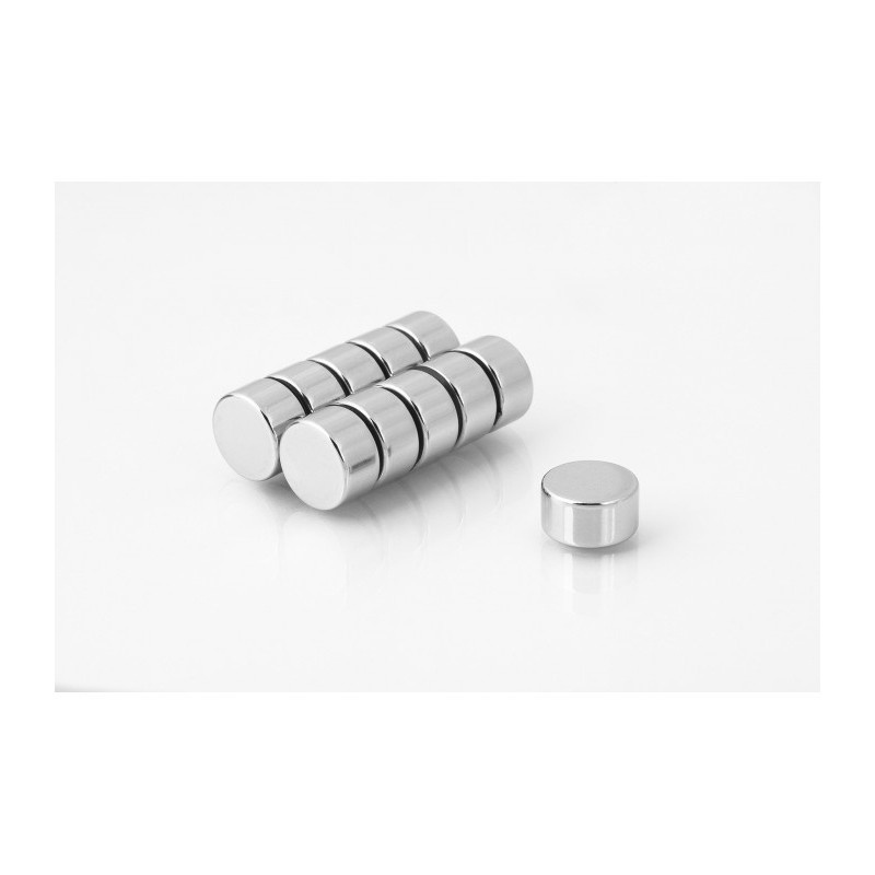 magnete al neodimio cilindrico MW 15x8 N38 megamix.sk