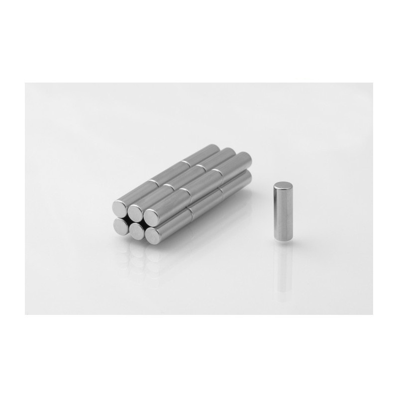 magnete al neodimio cilindrico MW 5x20 N38 megamix.sk