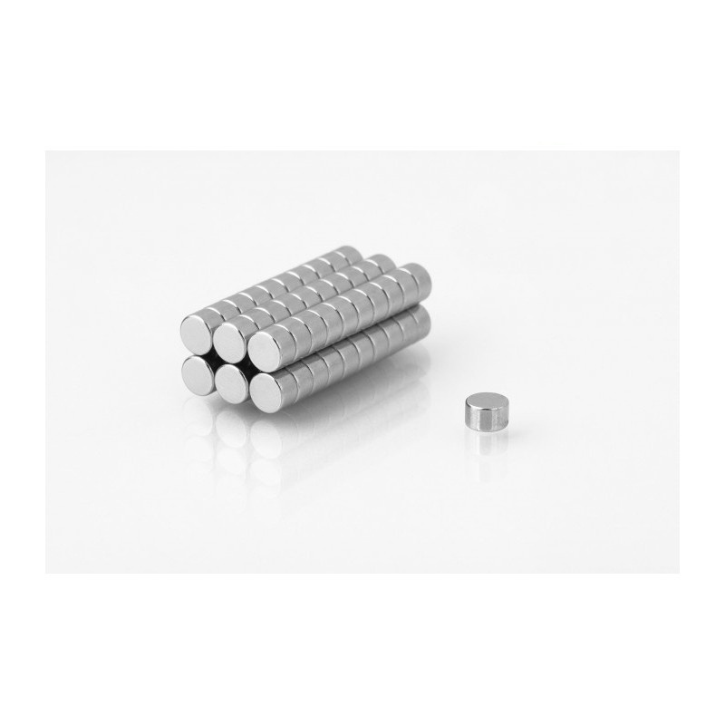 magnete cilindrico al neodimio MW 5x3 N38 megamix.sk