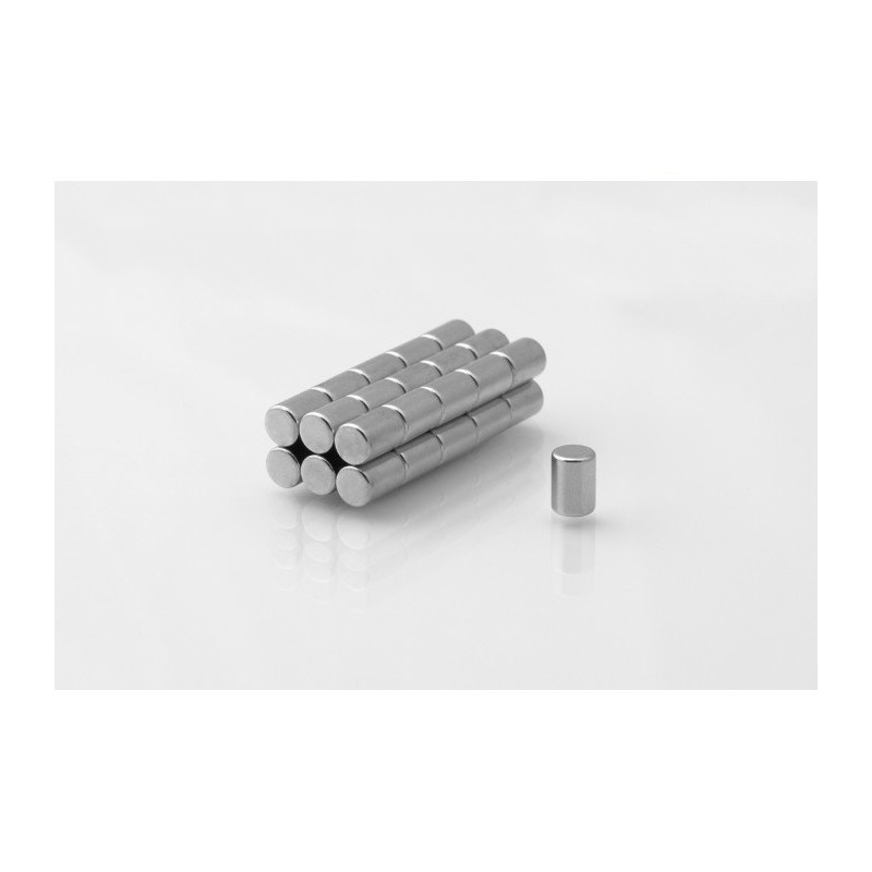 magnete al neodimio cilindrico MW 5x7 N38 megamix.sk