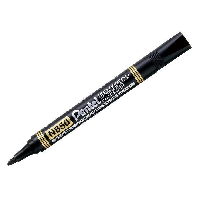 marcatore permanente nero 1,5mm Pentel N850 megamix.sk