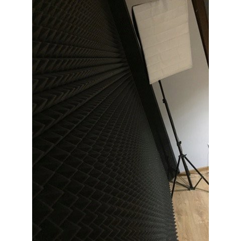 Schiuma acustica autoadesiva VELI spugna 2cm 200x100cm megamix