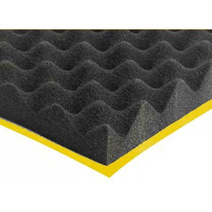 Schiuma acustica autoadesiva VELI spugna 2cm 200x100cm megamix