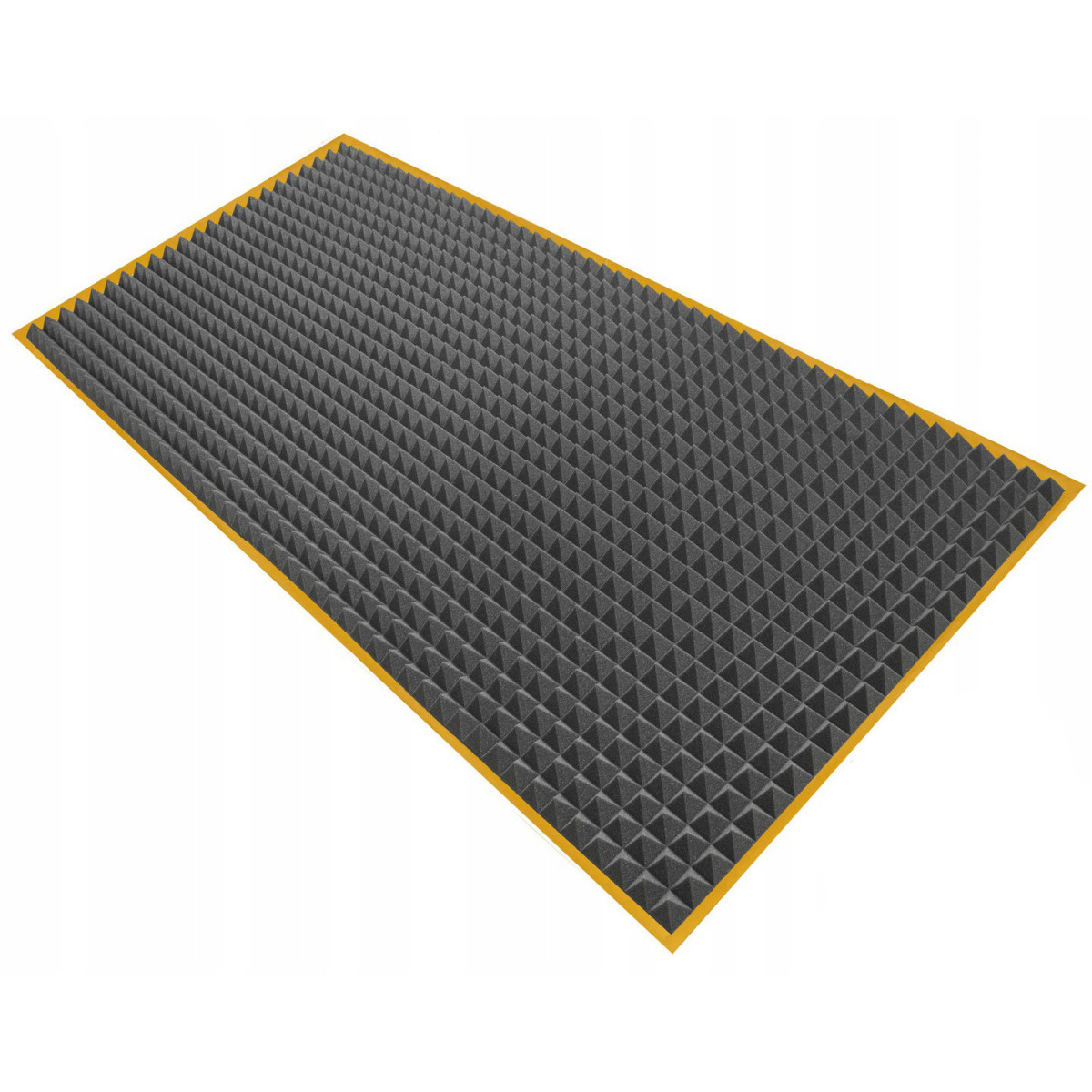mousse acoustique adhésive insonorisante PYRAMIDE 40mm 200x100cm ignifuge megamix.sk